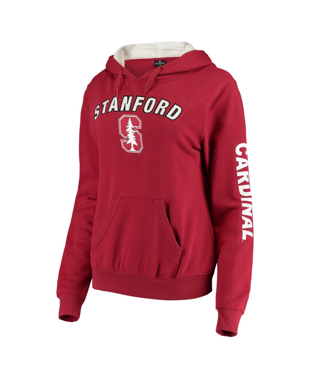 Colosseum Cardinal Stanford Cardinal Loud And Proud Pullover Hoodie In Cardinal