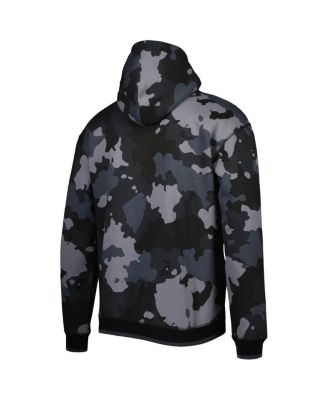 Men's Black Washington Commanders Camo Pullover Hoodie