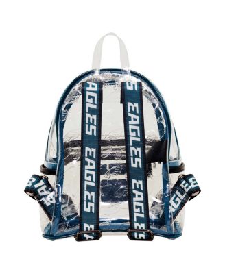 Men's and Women's Philadelphia Eagles Clear Mini Backpack
