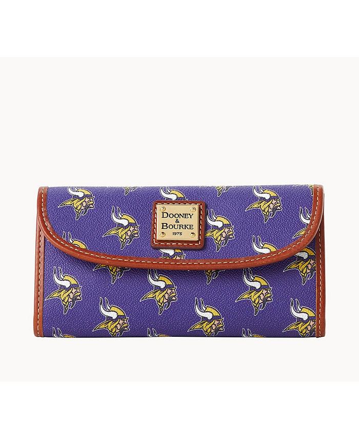 Dooney & Bourke Women's Minnesota Vikings Team Color Continental Clutch