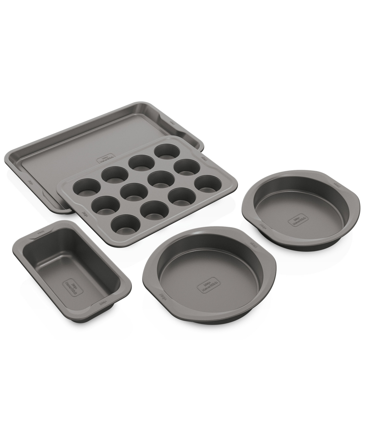 Ninja Foodi Neverstick Premium 5-piece Bakeware Set In Gray