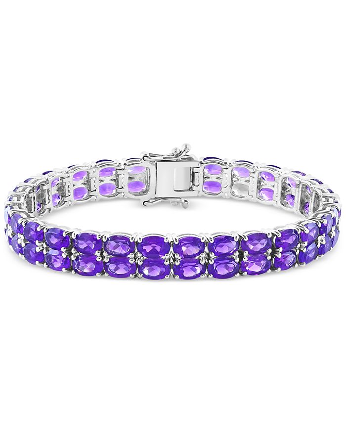 Macy's amethyst bracelet hotsell