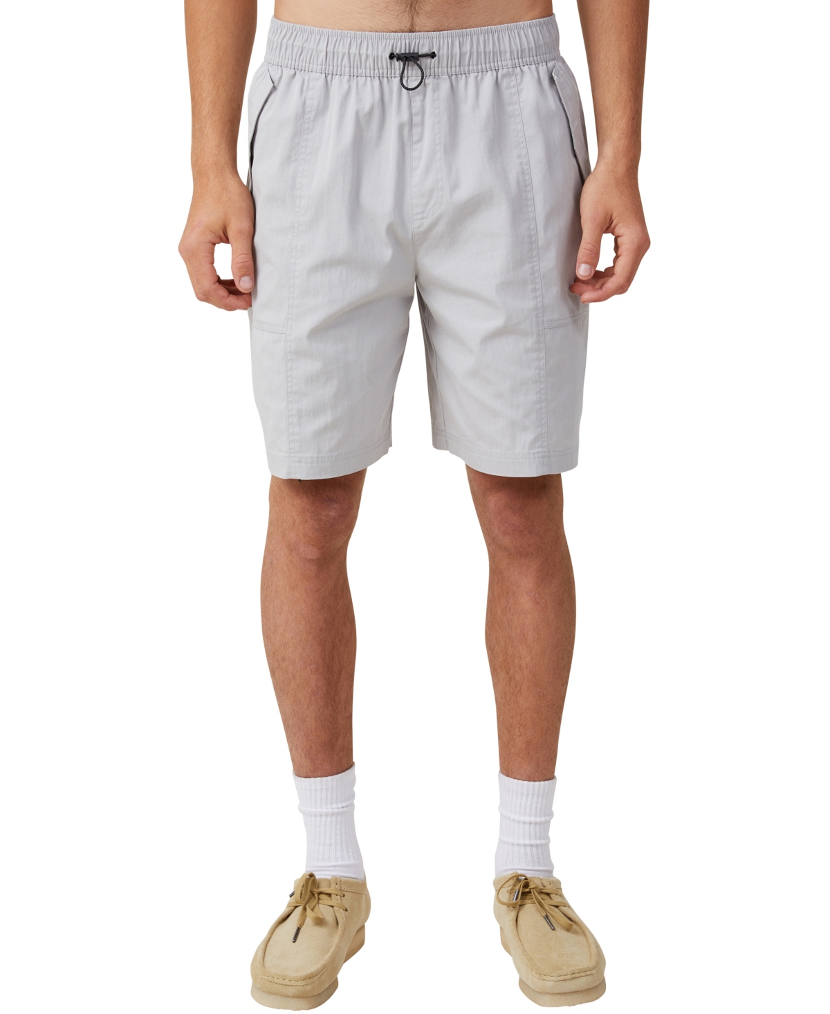 Cotton On Men's Parachute Field Casual Shorts In Steel