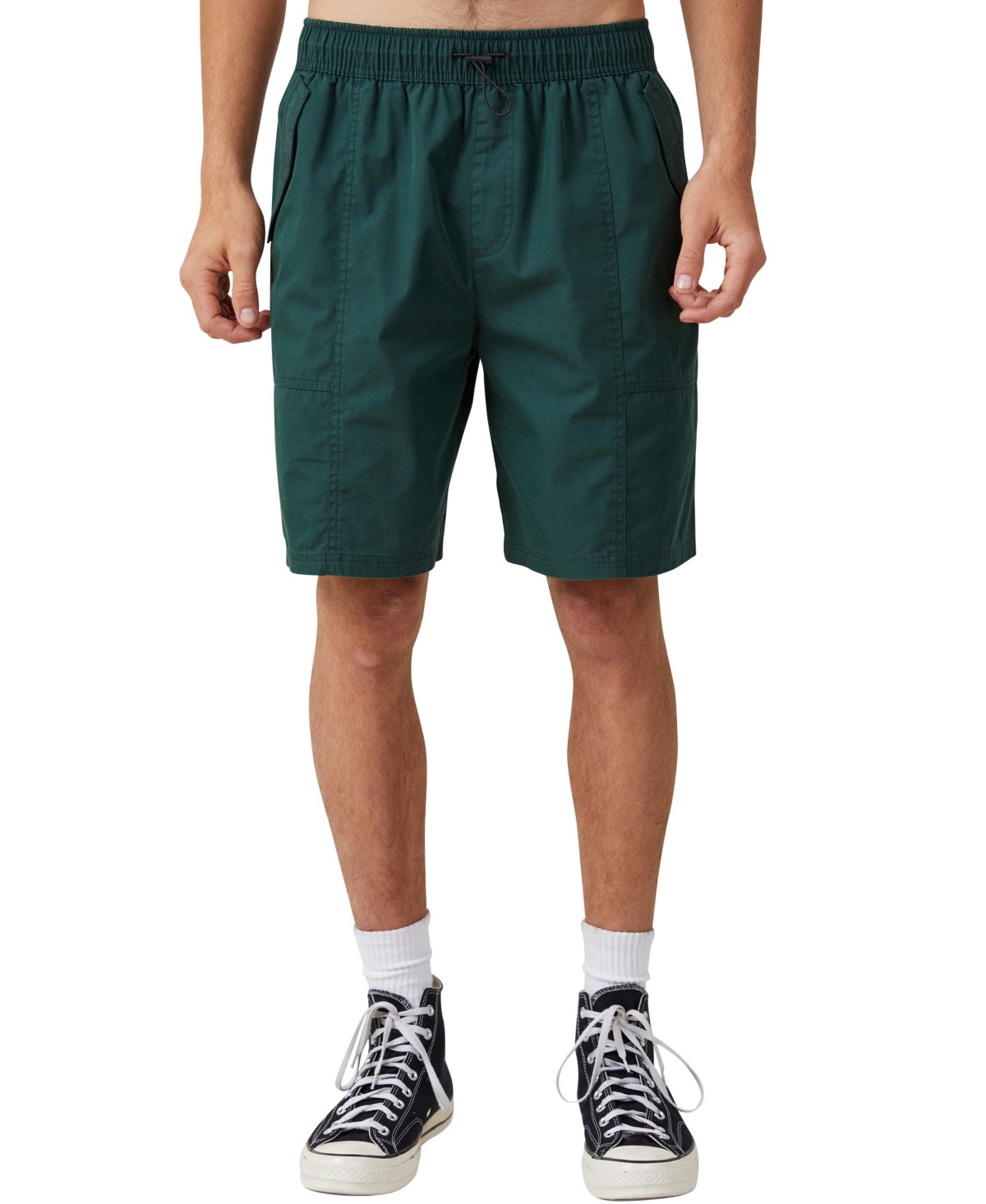 Cotton On Men's Parachute Field Casual Shorts In Forest