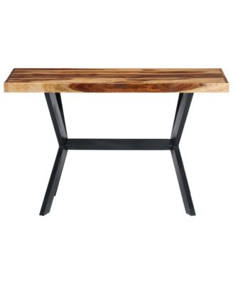 Dining Table 47.2"x23.6"x29.5" Solid Sheesham Wood