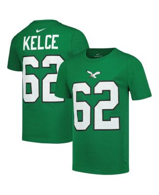 Nike Big Boys Jason Kelce Kelly Green Philadelphia Eagles Player Name ...
