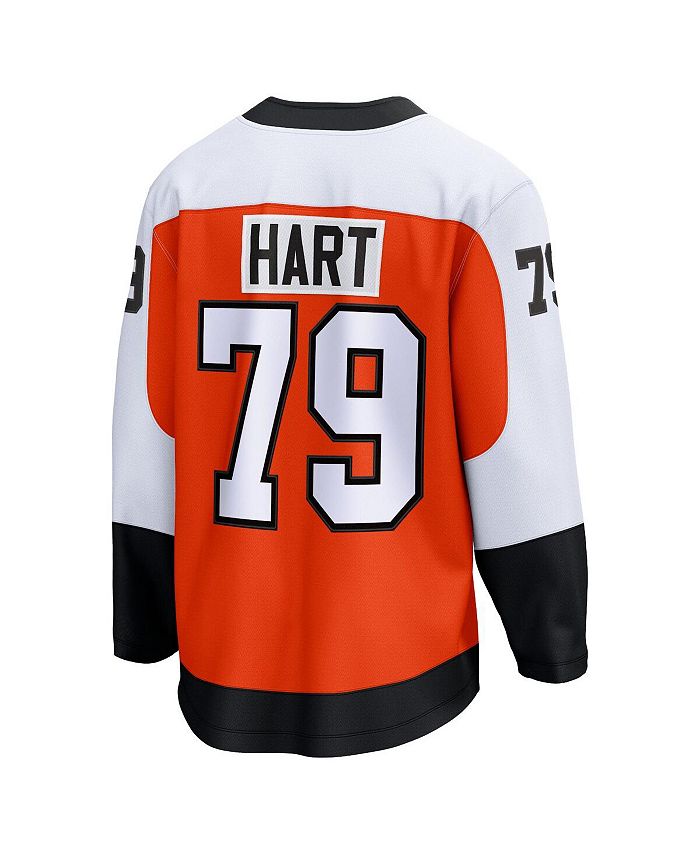 Fanatics Men's Carter Hart Burnt Orange Philadelphia Flyers Home