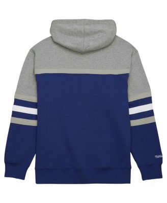 Men's Blue, Gray Tampa Bay Lightning Head Coach Pullover Hoodie