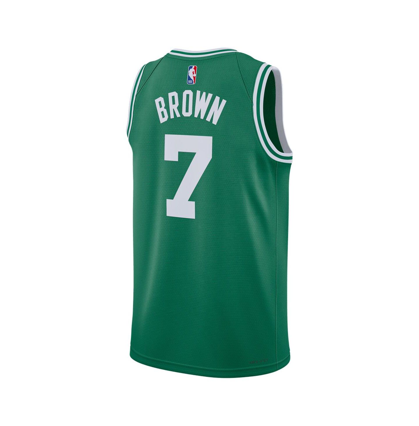 Топ Nike Jaylen Brown Boston Celtics Swingman Jersey, цвет: Чёрный — фото 5