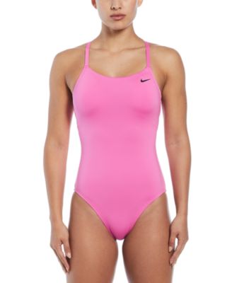 Nike Women s Lace Up Back One Piece Swimsuit Macy s