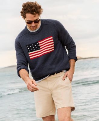 Men's No Iron 9" Plain Front Chino Short