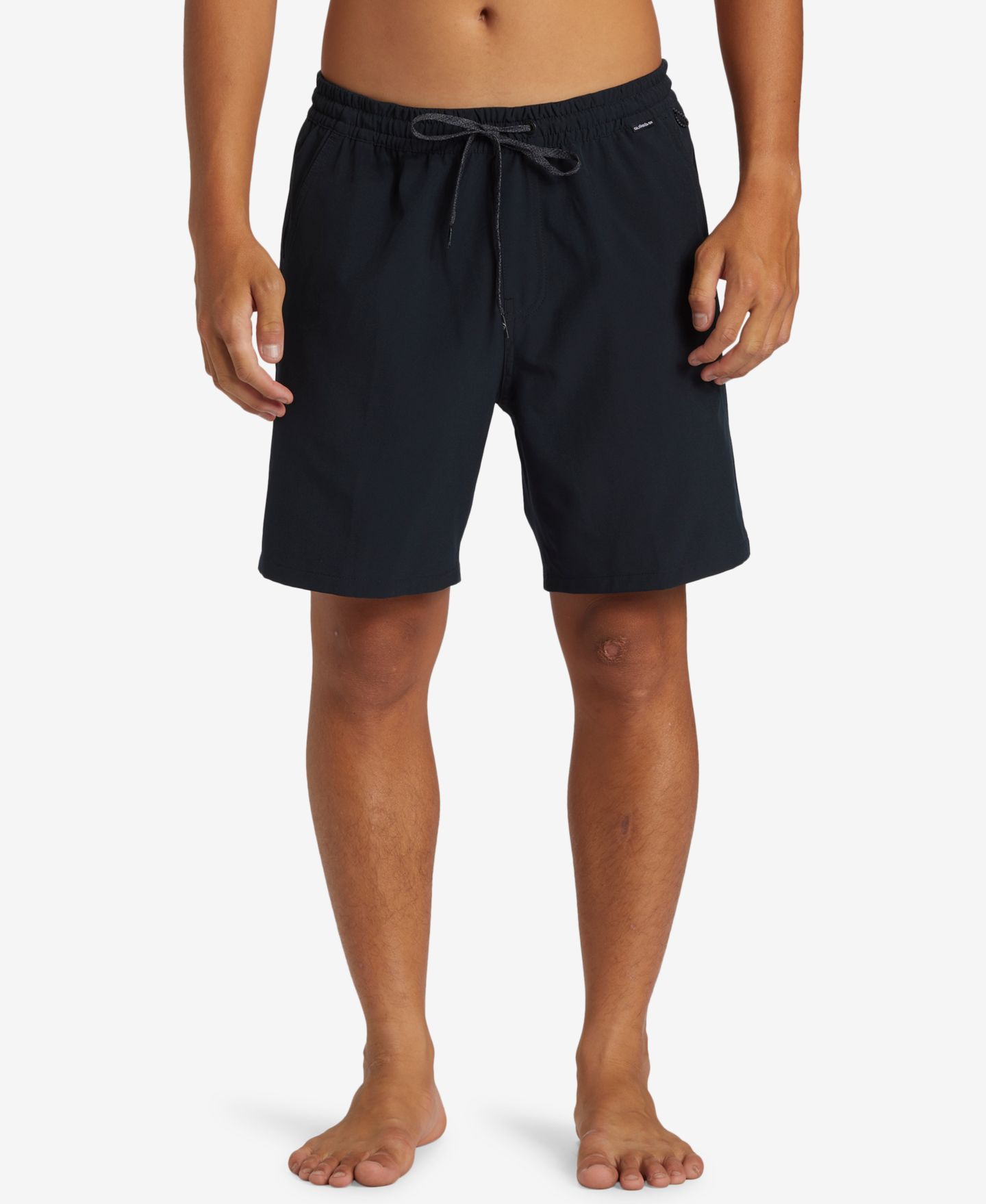Мужские шорты Quiksilver Taxer Amphibian, цвет: Чёрный — фото 1