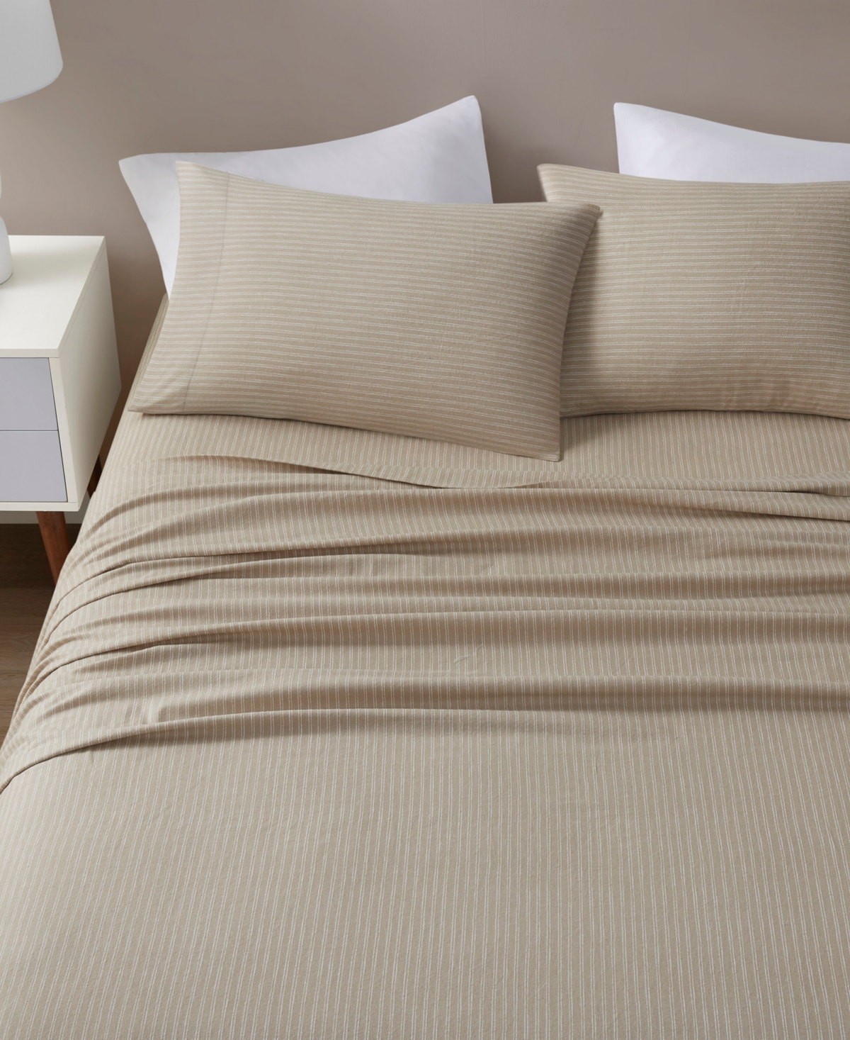 Beautyrest Extra Deep Pocket Cotton Flannel 4-Pc. Sheet Set