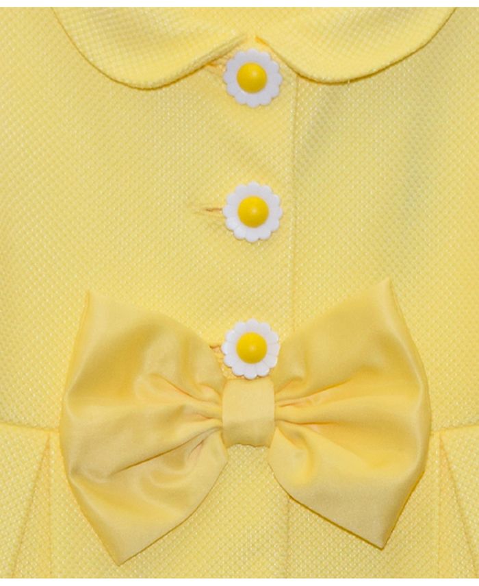 Blueberi Boulevard Baby Girls Knit Daisy Coat Dress Set - Macy's