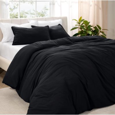 Ultra-Soft Sand washed Queen Duvet Cover & Sham Set