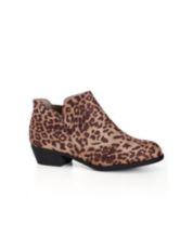 Macys leopard clearance booties
