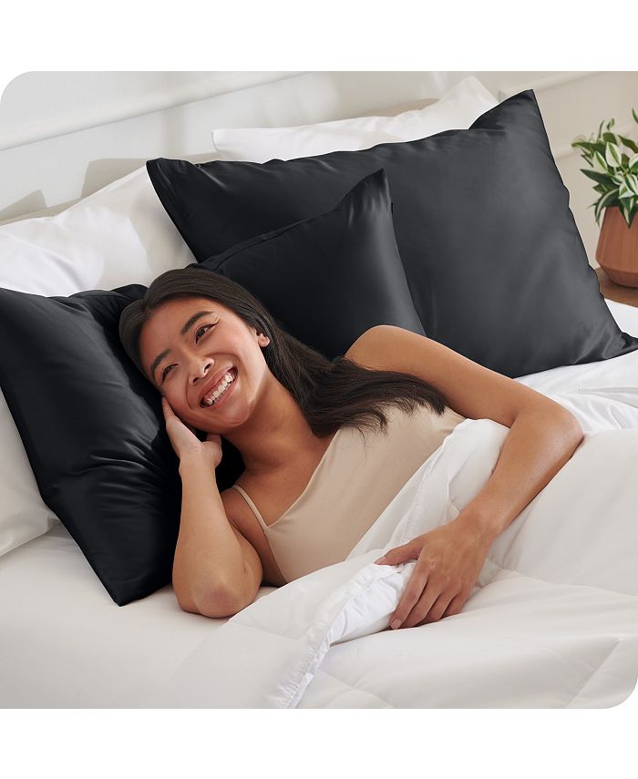 Bare Home Satin Pillowcases Standard Macy's