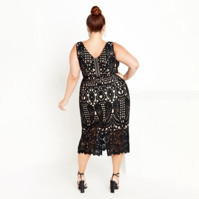 Plus Size All Class Dress
