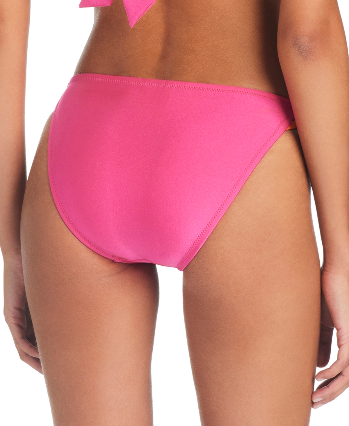Sanctuary Women's Twice As Nice Strappy Hipster Bikini Bottoms - Orange Hype