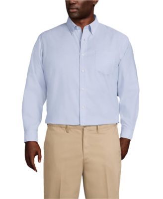 Men's Traditional Fit Solid No Iron Supima Oxford Dress Shirt