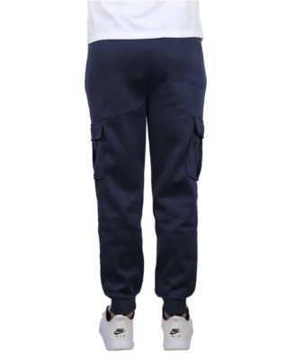 Men's Heavyweight Fleece-Lined Cargo Jogger Sweatpants