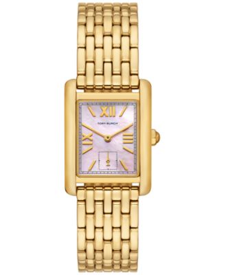 Tory Burch - Women's The Eleanor Gold-Tone Stainless Steel Bracelet Watch 25mm