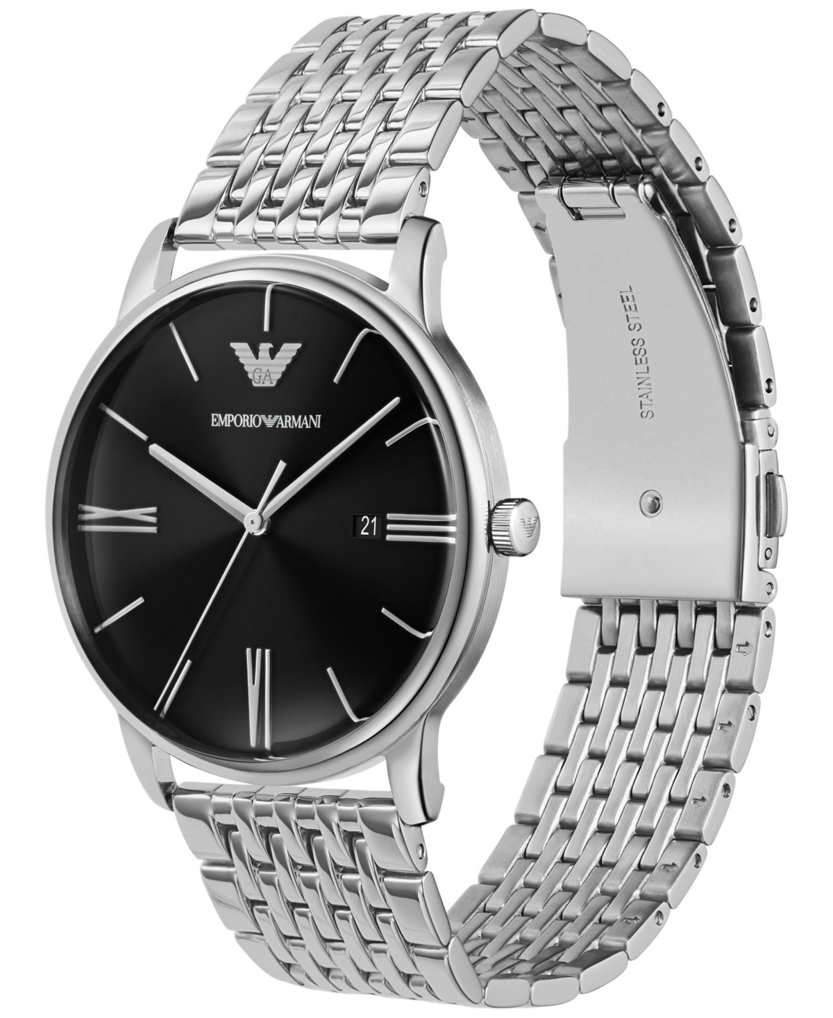 Emporio Armani Men's Stainless Steel Bracelet Watch 42mm