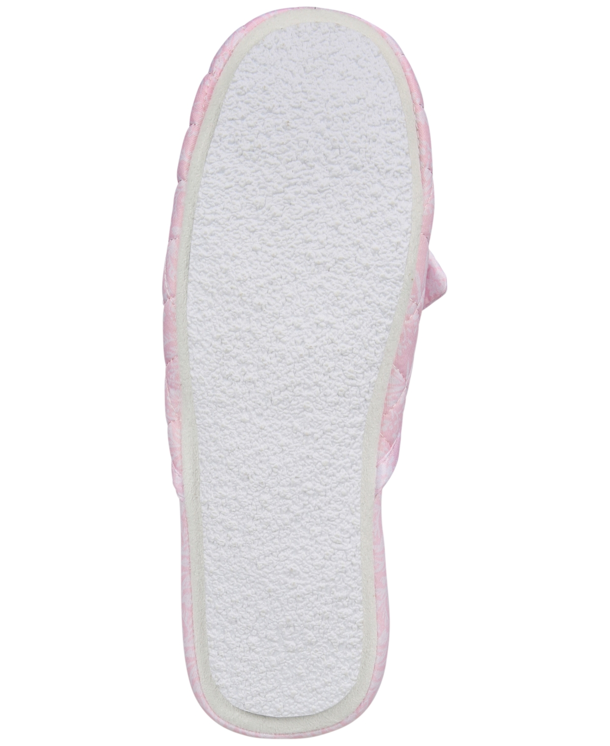 Charter Club Women's Gingham-Print Bow-Top Slippers, Created for Macy's