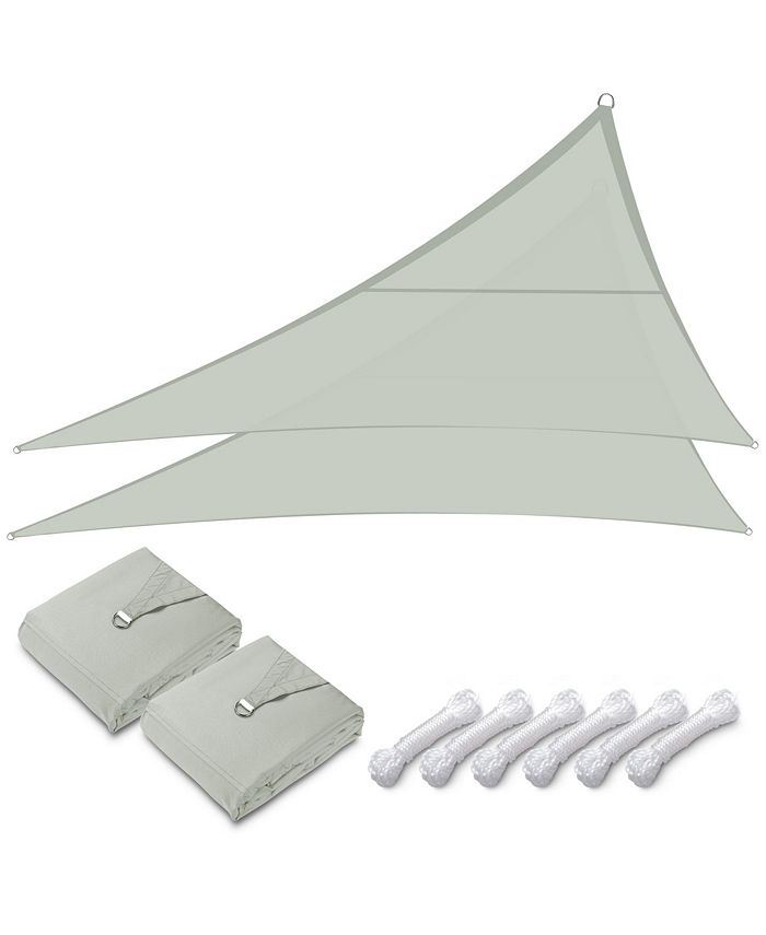 Rectangle Sun Shade Sail Canopy 97 UV Block Patio Awning