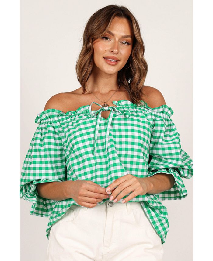 Macy's off the shoulder tops shop
