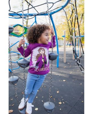 Disney Princess Anna Elsa Girls 3 Pack T-Shirts Toddler| Child