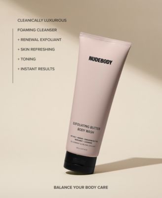 NUDEBODY Exfoliating Butter Body Wash, 8.46 oz.