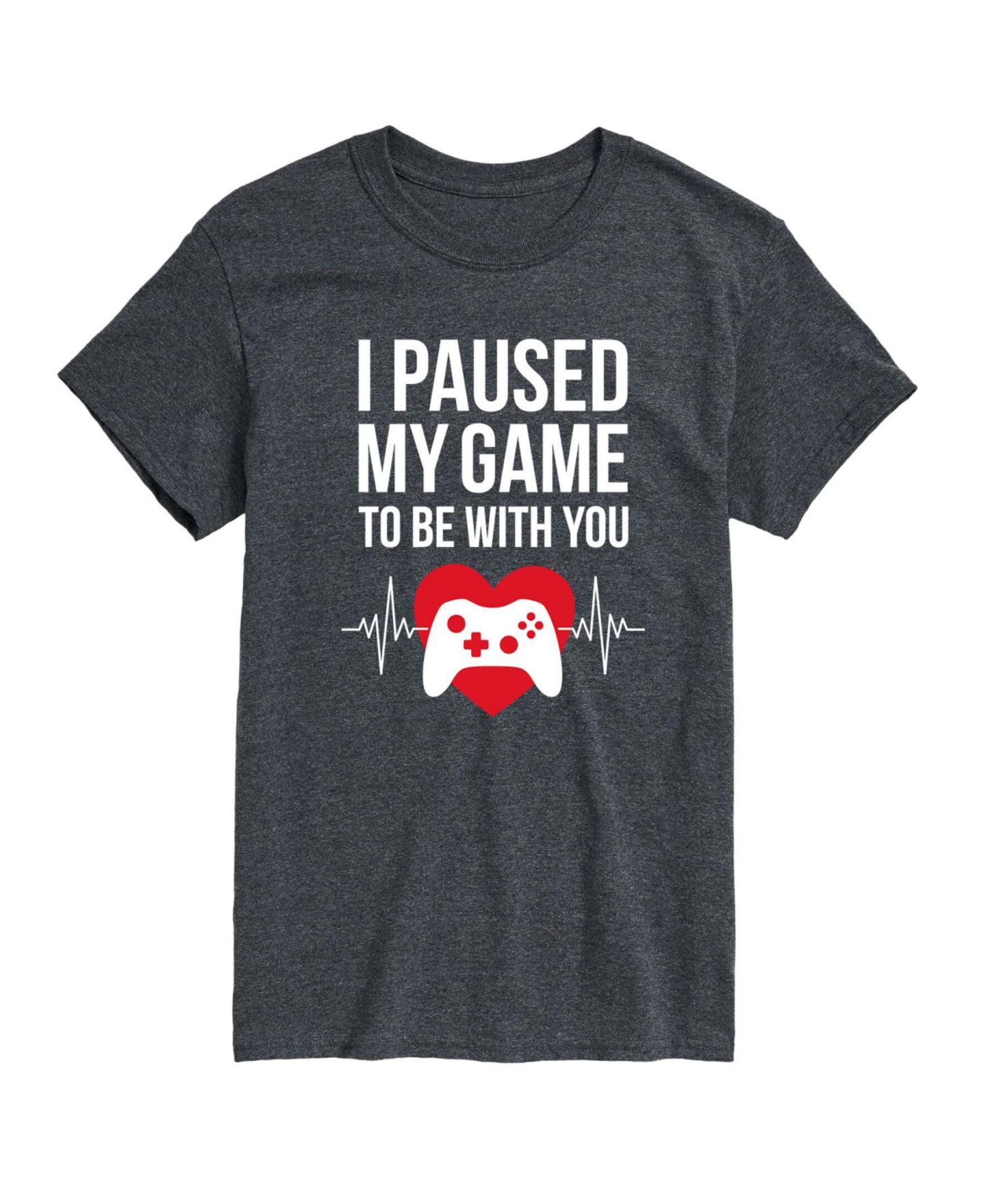 Мужская футболка AIRWAVES Valentines Day Short Sleeve, цвет: Серый — фото 1