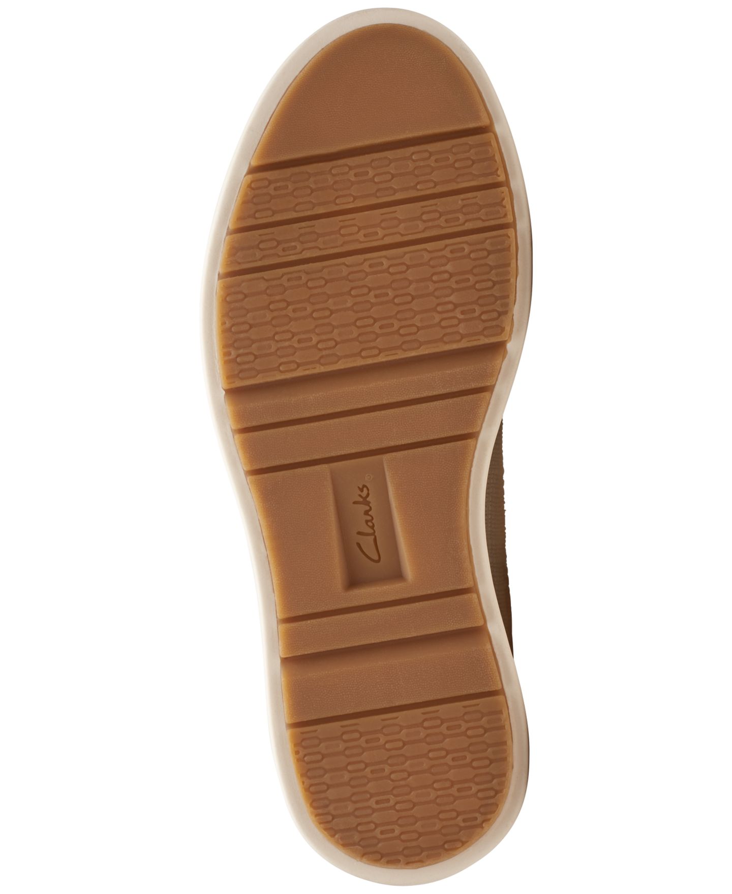 Женские кроссовки Clarks Cloudsteppers Audreigh Sun Lace-up Platform, цвет: Натуральный — фото 5