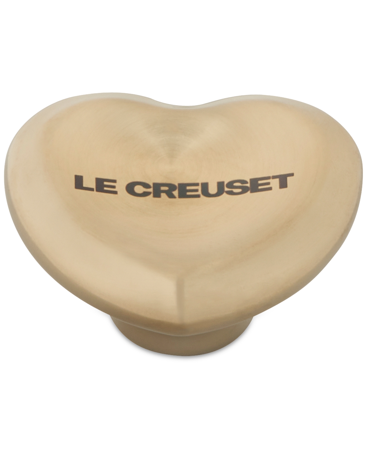 Le Creuset Figural Heart Collection Stainless Steel Traditional Heart Knob