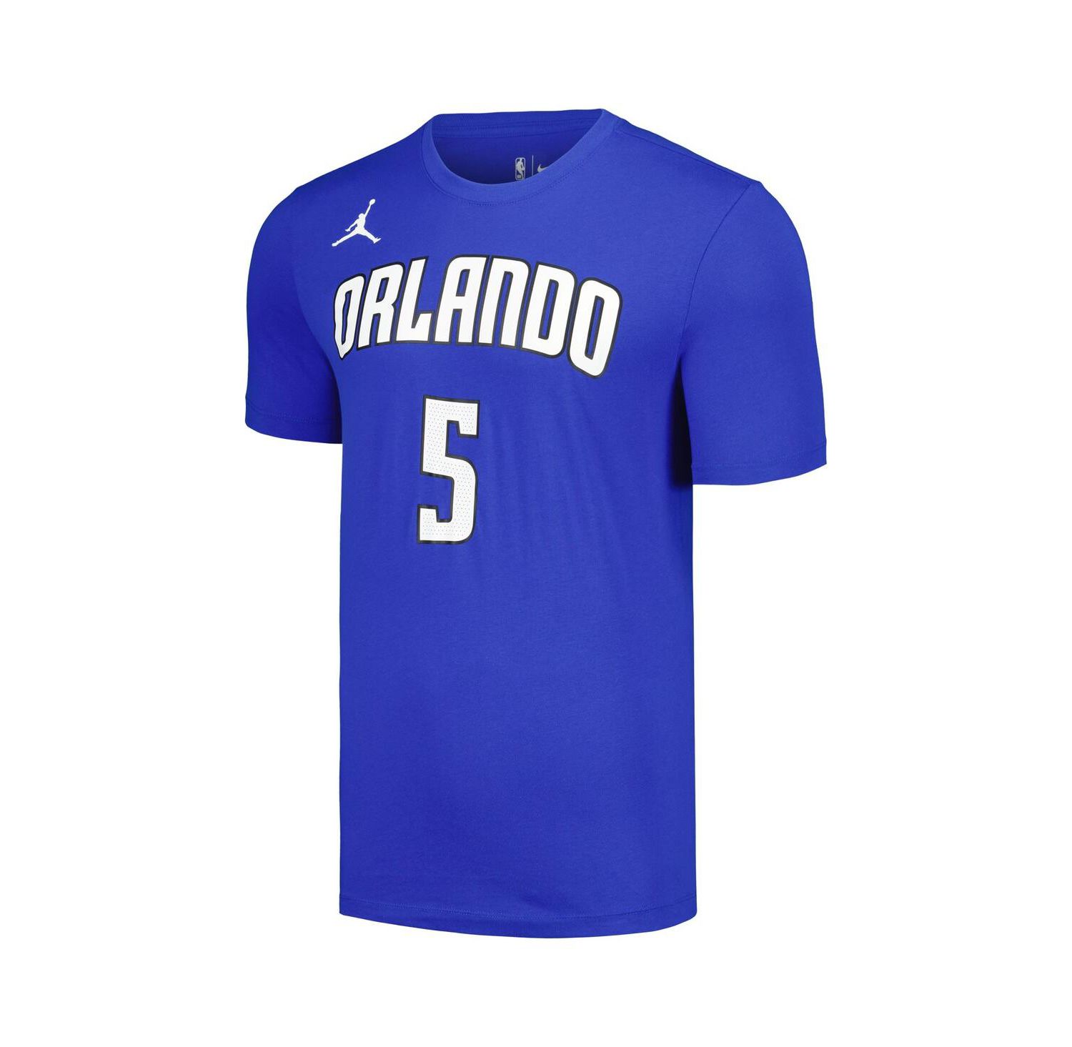 Men's Paolo Banchero Blue Orlando Magic 2022/23 Statement Edition Name and Number T-shirt