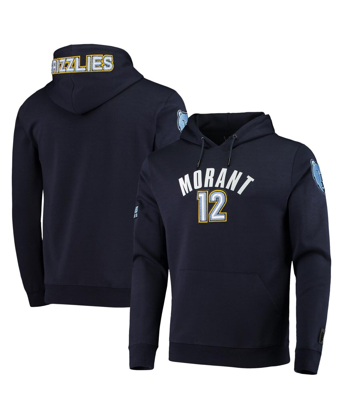 Pro Standard Men's  Ja Morant Navy Memphis Grizzlies Player Pullover Hoodie