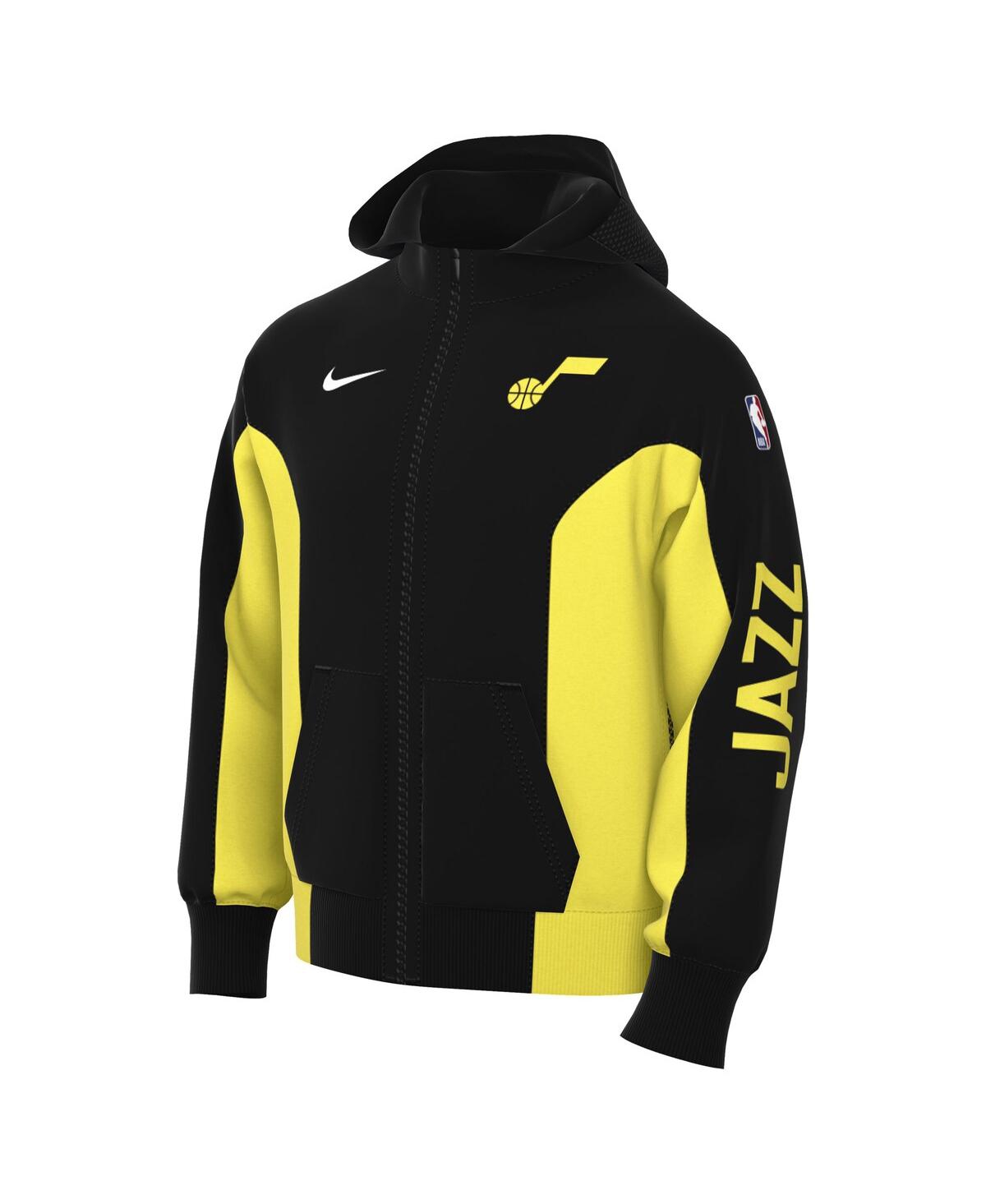 Shop Nike Men's  Black Utah Jazz 2023/24 Authentic Showtime Full-zip Hoodie