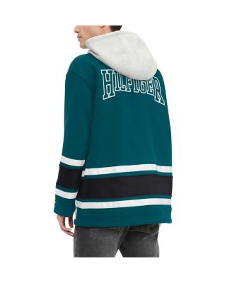 Men's Midnight Green Philadelphia Eagles Ivan Fashion Pullover Hoodie