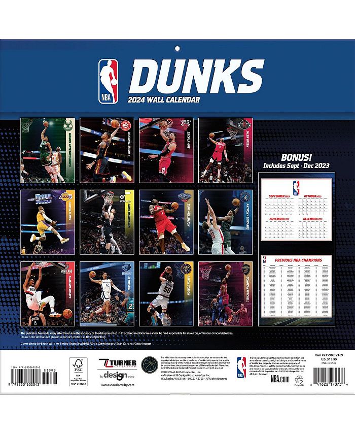 Dunks Calendar 2025