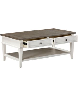 Dawnwood 48" Wood Rectangular Coffee Table, Created for Macy's