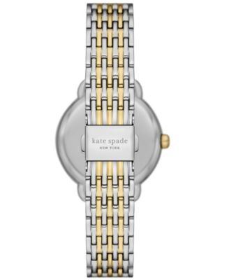 Women's Lily Avenue Three Hand Two-Tone Stainless Steel Watch 34mm
