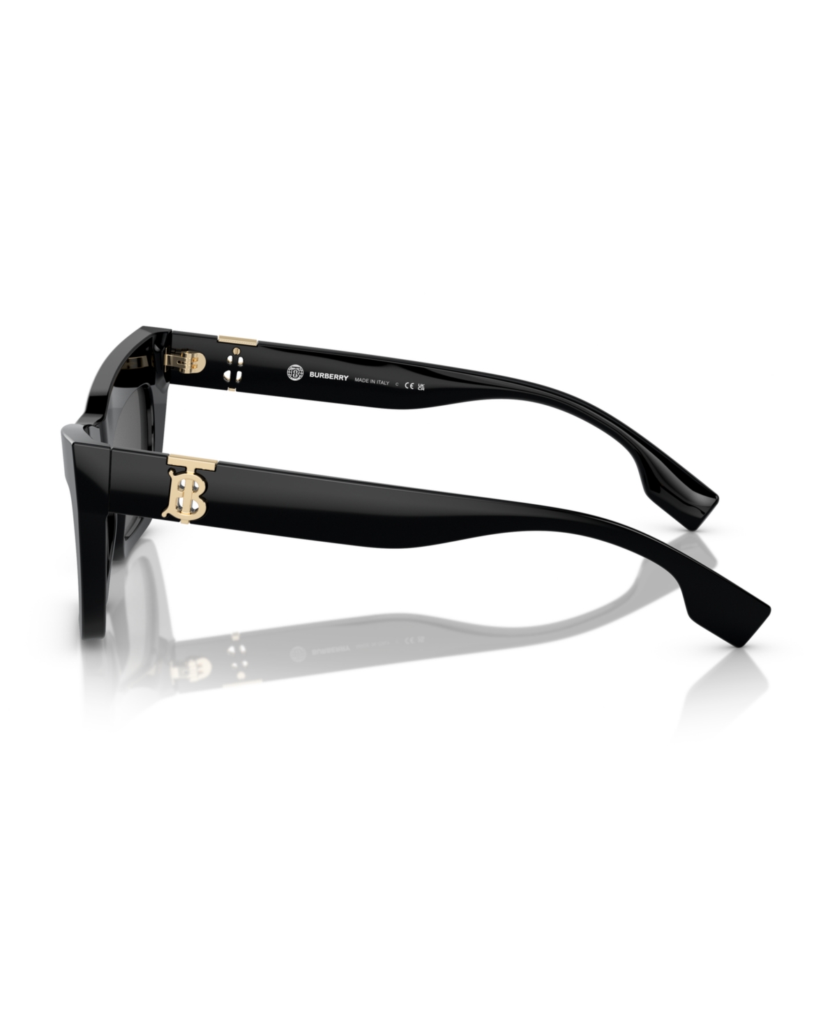 Burberry Dark Grey Cat Eye Ladies Sunglasses Be4420u 300187 55 In Black