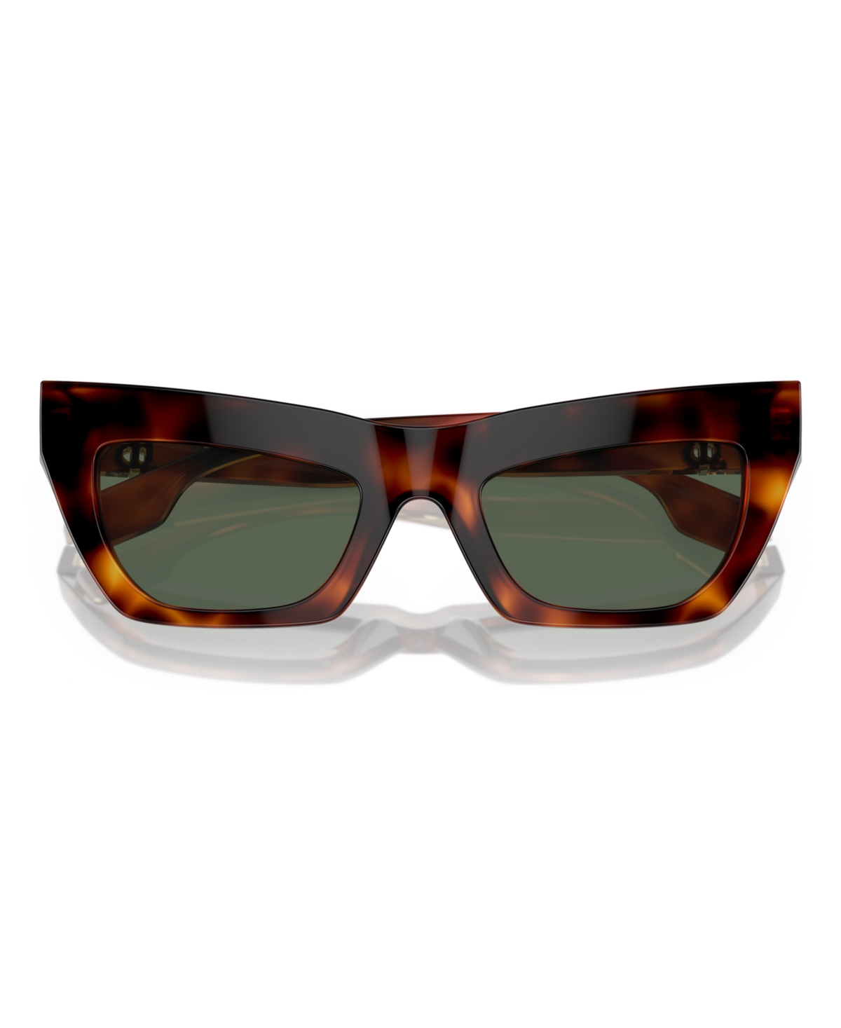 Burberry Womens Brown Be4405 Cat-eye-frame Acetate Sunglasses In Light Havana