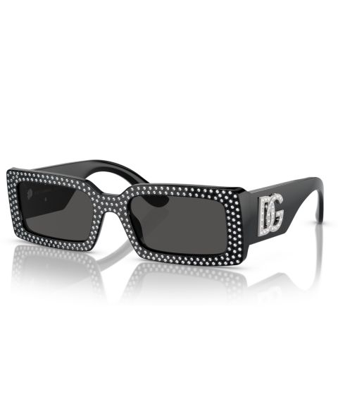 Женские солнцезащитные очки Dolce&Gabbana Sunglasses DG4447B, цвет: Чёрный