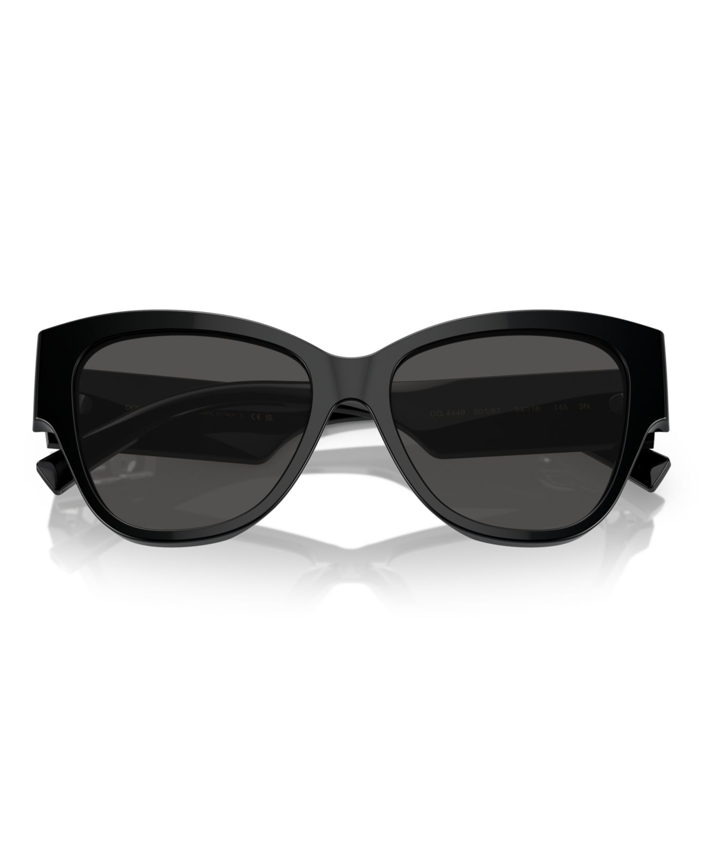 Женские солнцезащитные очки Dolce&Gabbana Sunglasses DG4449, цвет: Чёрный — фото 5