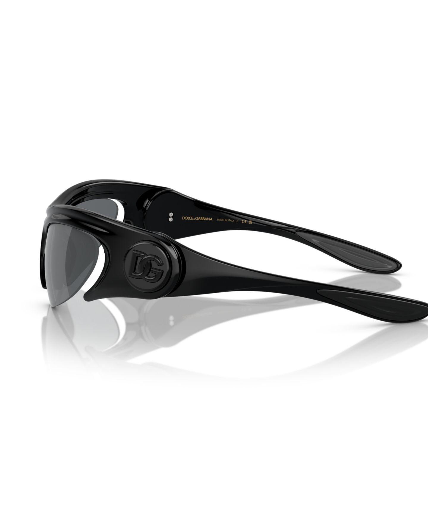 Солнцезащитные очки Dolce&Gabbana Unisex Sunglasses, Mirror DG6192, цвет: Чёрный — фото 3