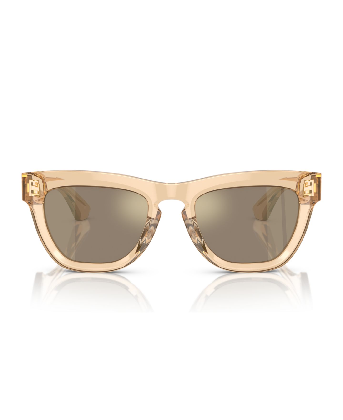 Женские солнцезащитные очки Burberry Sunglasses, Mirror BE4415U, цвет: Коричневый — фото 2