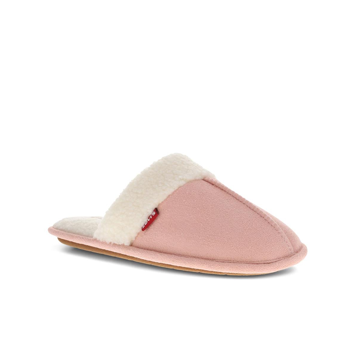 LEVI'S WOMEN'S TALYA MICRO SUEDE SCUFF HOUSE SHOE SLIPPERS