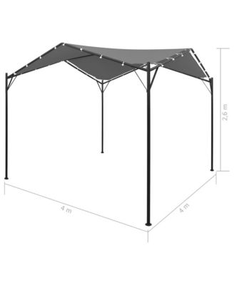 Gazebo 157.5"x157.5" Anthracite